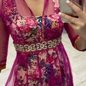 Pink salwar kameez